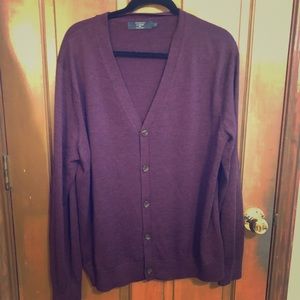 J Crew Merino Wool V-neck Boyfriend Cardigan